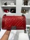 Chanel BOY 10" RED CALF RHW HOLO 17