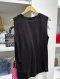 BALMAIN 'DO YOU SPEAK BALMAIN' TANK TOP BLACK SIZE34"