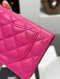 Chanel BIFOLD FLAP WALLET PINK CAVIAR SHW HOLO21085781