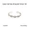 HERMES BRACELET SILVER SH