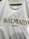 Balmain LOGO COTTON TANK TOP WHITE SIZE32"