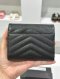 YSL TRI-FOLD COMPACT WALLET BLACK 2024