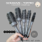 Genamaze -Toppro  Ceramic ionic Round Brush -Grey 25mm