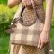 Mat-er Mini Handbag ลาย Gingham