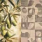 Mat-er เสื่อกลม Urban Bliss สี Olive Glow