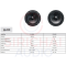 ดอกลำโพง6.5 นิ้ว DECCON รุ่น DC-S615