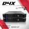 เครื่องขยายเสียง4ชาแนล FA รุ่น D4X