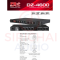เครื่องขยายเสียง4ชาแนล PROPLUS รุ่น DZ4600