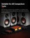 ตัวสลับ ลำโพง เครื่องขยายเสียง Fosi Audio รุ่น LC30 พร้อมจอแสดงผล VU meters