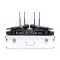 ไมค์ลอย MBV รุ่น A888 แถมกล่องอลูมิเนียม Wireless Microphone UHF
