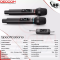 ไมค์ลอยคู่UHF DECCON รุ่น AP33 อลูมิเนียม ปรับความถี่