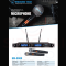 ไมค์ลอยคู่ PROEUROTECH รุ่น KM-D900