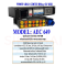 ปลั๊กโหลด หม้อดึงไฟ COMSON รุ่น AEC649 (POWER LOAD CENTER 8Way+5V USB) 2เฟส