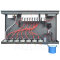 ปลั๊กโหลด หม้อดึงไฟ COMSON รุ่น AEC649 (POWER LOAD CENTER 8Way+5V USB) 2เฟส