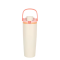 กระบอกความเย็นขนาด 900ml  มีหูหิ้ว มีหลอดดูดในตัว