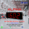 ACK-604  Network Digital Clock Num. 6 Inch , 4 Digits ( W509 X H204X D 100 mm )
