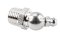 หัวอัดจารบีสแตนเลสแบบงอ 45° ขนาด 1/4" เกลียว 18 (NPT)