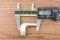 ข้อต่องอ 90°สแตนเลส (เกลียวนอก x หางไหล) 3/8"x12 mm