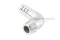 ข้อต่องอ 90°สแตนเลส (เกลียวนอก x หางไหล) 3/8"x14 mm