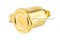กาหยอดน้ำมัน ฝาสปริง ทองเหลือง แบบตรง  Spring Grease Oil Cup ความโตถ้วย 24 mm ยาว 44.3  mm ขนาดเกลียว 1/8"
