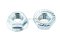 หัวน็อตติดจาน-หัวน็อตติดแหวน (Flange Hex Nut Steel) 3/4" เกลียว 10 (BSW/NC)