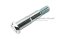 สกรูน็อตยอย-สลักยอย เบอร์ MS45 ขนาด 6"