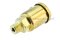 กาหยอดน้ำมัน ฝาสปริง ทองเหลือง แบบตรง  Spring Grease Oil Cup ความโตถ้วย 20 mm ยาว 42.6  mm ขนาดเกลียว M10x1.0