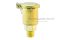กาหยอดน้ำมัน ฝาสปริง ทองเหลือง แบบตรง  Spring Grease Oil Cup ความโตถ้วย 20 mm ยาว 42.6  mm ขนาดเกลียว M10x1.0