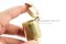 กาหยอดน้ำมัน ฝาสปริง ทองเหลือง แบบตรง  Spring Grease Oil Cup ความโตถ้วย 24.3 mm ยาว 44.3  mm ขนาดเกลียว M10x1.0