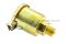 กาหยอดน้ำมัน ฝาสปริง ทองเหลือง แบบตรง  Spring Grease Oil Cup ความโตถ้วย 24.3 mm ยาว 44.3  mm ขนาดเกลียว M10x1.0