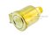 กาหยอดน้ำมัน ฝาสปริง ทองเหลือง แบบตรง Spring Grease Oil Cup ความโตถ้วย 31 mm ยาว 52.1 mm ขนาดเกลียว 1/4"