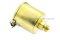 กาหยอดน้ำมัน ฝาสปริง ทองเหลือง แบบตรง Spring Grease Oil Cup ความโตถ้วย 45  mm ยาว 65.8  mm ขนาดเกลียว M14x1.5