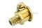 กาหยอดน้ำมัน ฝาสปริง ทองเหลือง แบบตรง  Spring Grease Oil Cup ความโตถ้วย 8 mm ยาว 15.8  mm ขนาดเกลียว M6x1.0