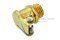 กาหยอดน้ำมัน ฝาสปริง ทองเหลือง แบบตรง  Spring Grease Oil Cup ความโตถ้วย 9 mm ยาว 15.1  mm ขนาดเกลียว M8x1.0