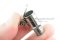 กาหยอดน้ำมัน ฝาสปริง ทองเหลืองชุบ แบบตรง Spring Grease Oil Cup ความโตถ้วย 10 mm ยาว 21.1 mm ขนาดเกลียว M8x1.0