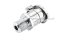 กาหยอดน้ำมัน ฝาสปริง ทองเหลืองชุบ แบบตรง Spring Grease Oil Cup ความโตถ้วย 10 mm ยาว 21.1 mm ขนาดเกลียว M8x1.0