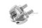 กิ๊บจับสลิงสแตนเลสเกรด 316 Stainless Steel Wire Rope Clip ขนาด 2 mm