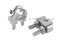 กิ๊บจับสลิงสแตนเลสเกรด 316 Stainless Steel Wire Rope Clip ขนาด 4 mm
