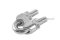 กิ๊บจับสลิงสแตนเลสเกรด 316 Stainless Steel Wire Rope Clip ขนาด 6 mm (1/4")