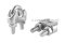กิ๊บจับสลิงสแตนเลสเกรด 316 Stainless Steel Wire Rope Clip ขนาด 8 mm (5/16")