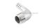 ข้อต่องอ 90°สแตนเลส (เกลียวนอก x หางไหล) 1/2"x12 mm