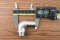 ข้อต่องอ 90°สแตนเลส (เกลียวนอก x หางไหล) 1/2"x20 mm