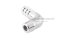 ข้อต่องอ 90°สแตนเลส (เกลียวนอก x หางไหล) 1/4"x12 mm