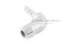 ข้อต่องอ 90°สแตนเลส (เกลียวนอก x หางไหล) 1/4"x6 mm
