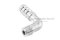 ข้อต่องอ 90°สแตนเลส (เกลียวนอก x หางไหล) 1/8"x10 mm