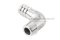 ข้อต่องอ 90°สแตนเลส (เกลียวนอก x หางไหล) 3/8"x16 mm