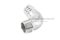 ข้อต่องอ 90°สแตนเลส (เกลียวนอก x หางไหล) 3/4"x25 mm