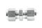 ข้อต่อตรงตาไก่สแตนเลสเกรด 316 (เสียบสาย x เสียบสาย) 1/2" x 1/2" (12.7 x 12.7 mm)