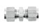 ข้อต่อตรงตาไก่สแตนเลสเกรด 316 (เสียบสาย x เสียบสาย) 1/2" x 1/2" (12.7 x 12.7 mm)