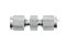 ข้อต่อตรงตาไก่สแตนเลสเกรด 316 (เสียบสาย x เสียบสาย) 1/8" x 1/8" (3.175 x 3.175 mm)